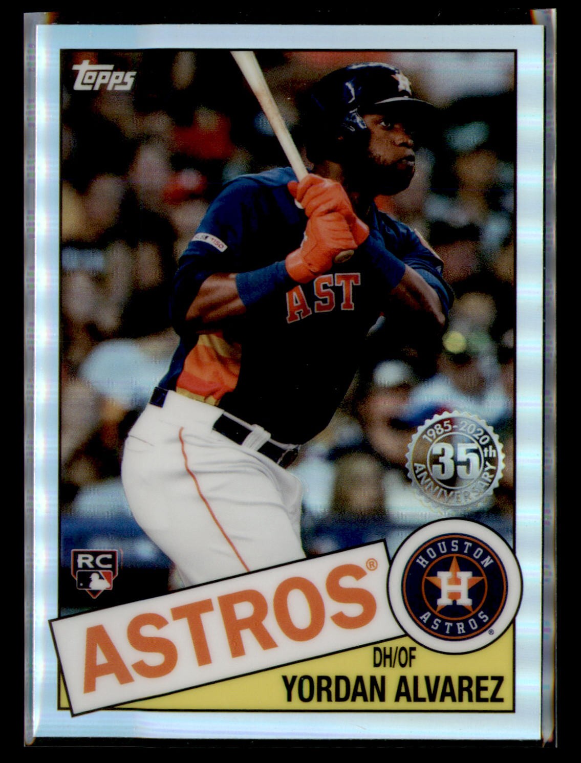 2020 Topps Chrome #85TC-4 Yordan Alvarez 1985 Topps Baseball