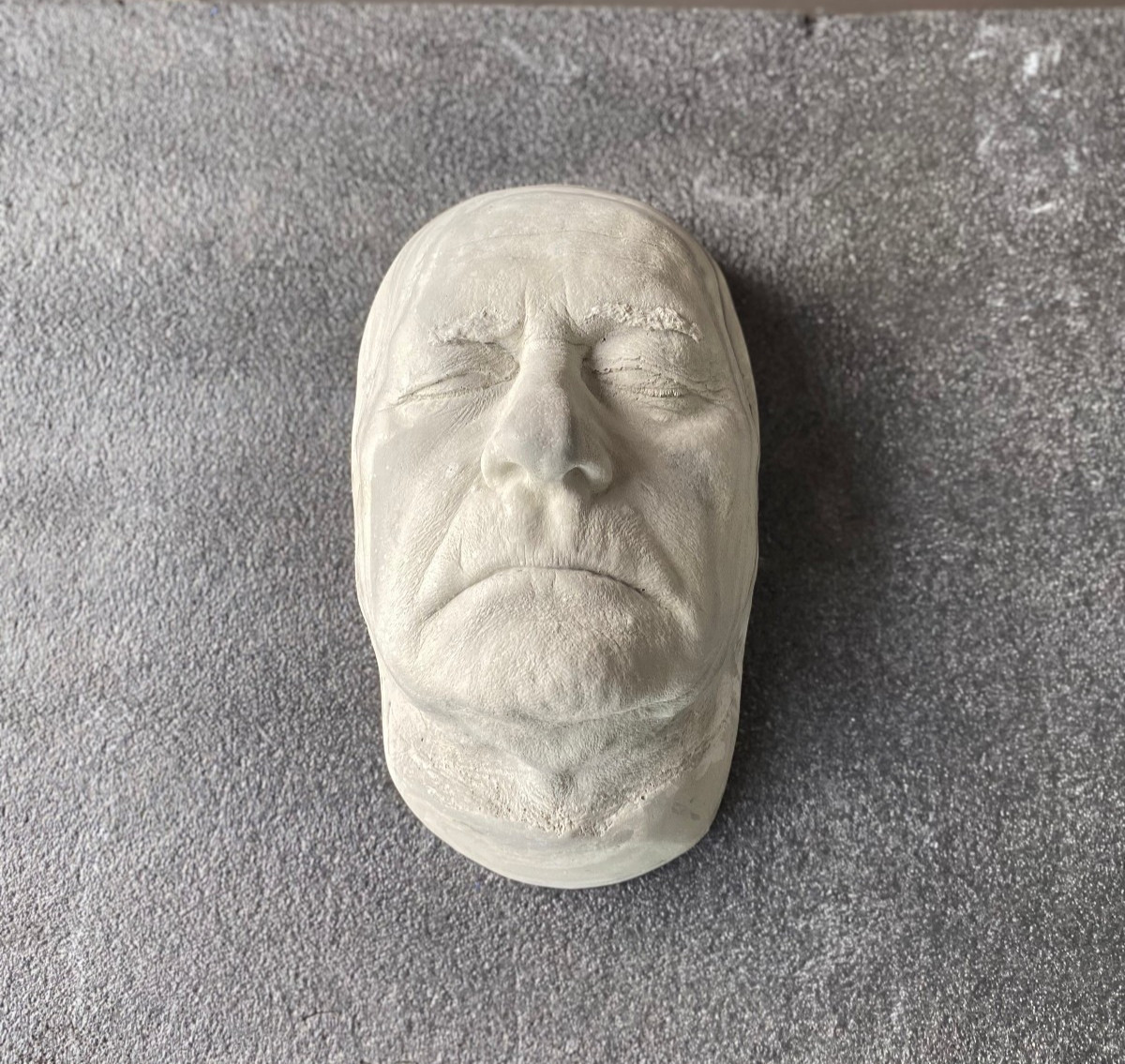 Darren McGavin Life Mask Kolchak: The Night Stalker  A Christmas Story Life Cast