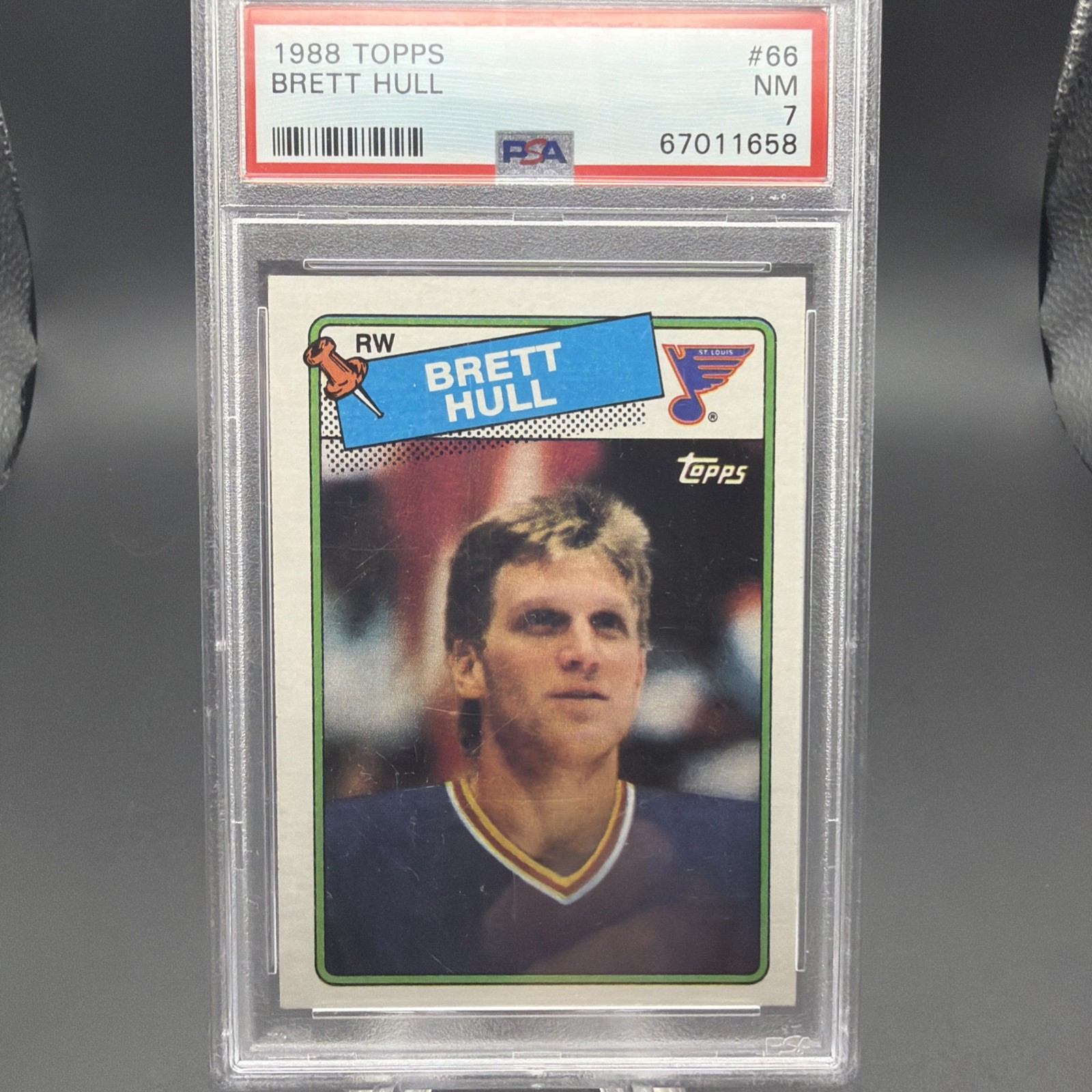 1988-89 Topps - Brett Hull #66 (RC)