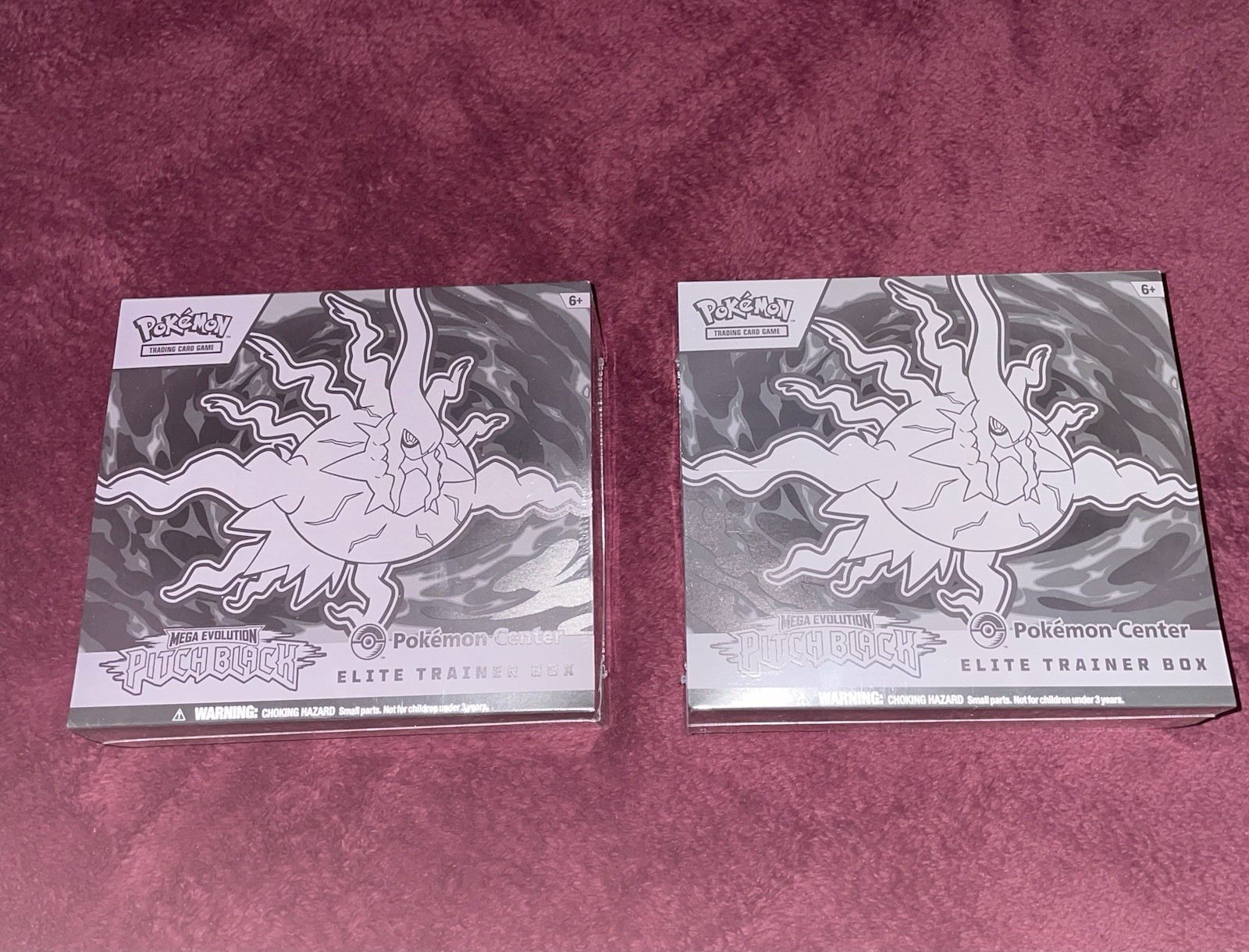 Pitch Black Pokemon Center Elite Trainer Box - 2 boxes available $120 each. Pitch Black Pokemon Center Elite Trainer Box - 2 boxes available $120 each.