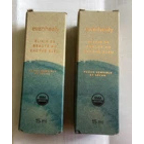 EVANHEALY lot of 2 BLUE CACTUS BEAUTY ELIXIR SENSITIVE DRY SKIN 0.5 FL. OZ. NIB