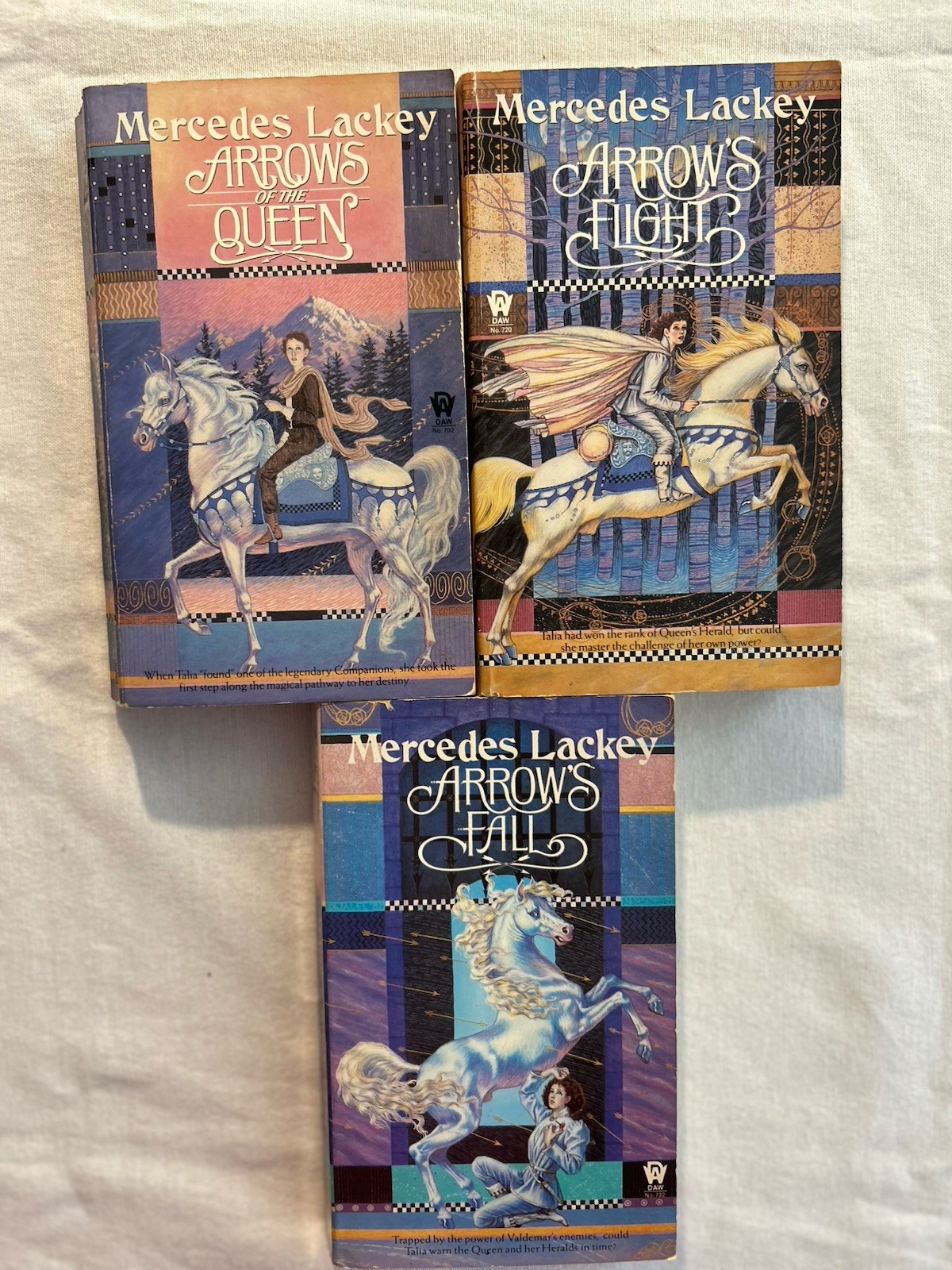 Mercedes Lackey Arrows Trilogy (Arrows of the Queen/Arrow’s Flight/Arrow’s Fall)