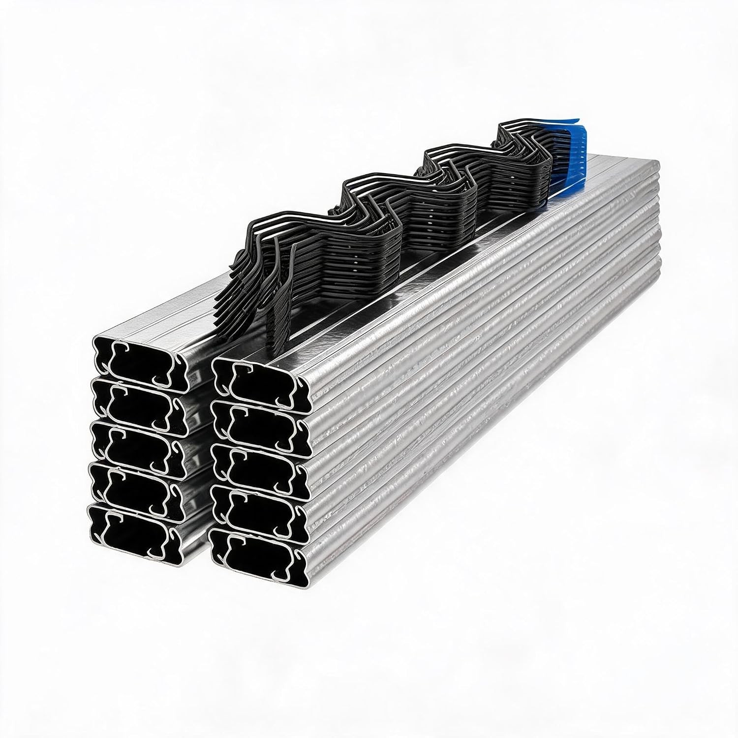 10/20/40PCS Greenhouse Lock Channel and Spring Wire Kit U-Channel 3.3/6.6 FT 10/20/40PCS Greenhouse Lock Channel and Spring Wire Kit U-Channel 3.3/6.6 FT