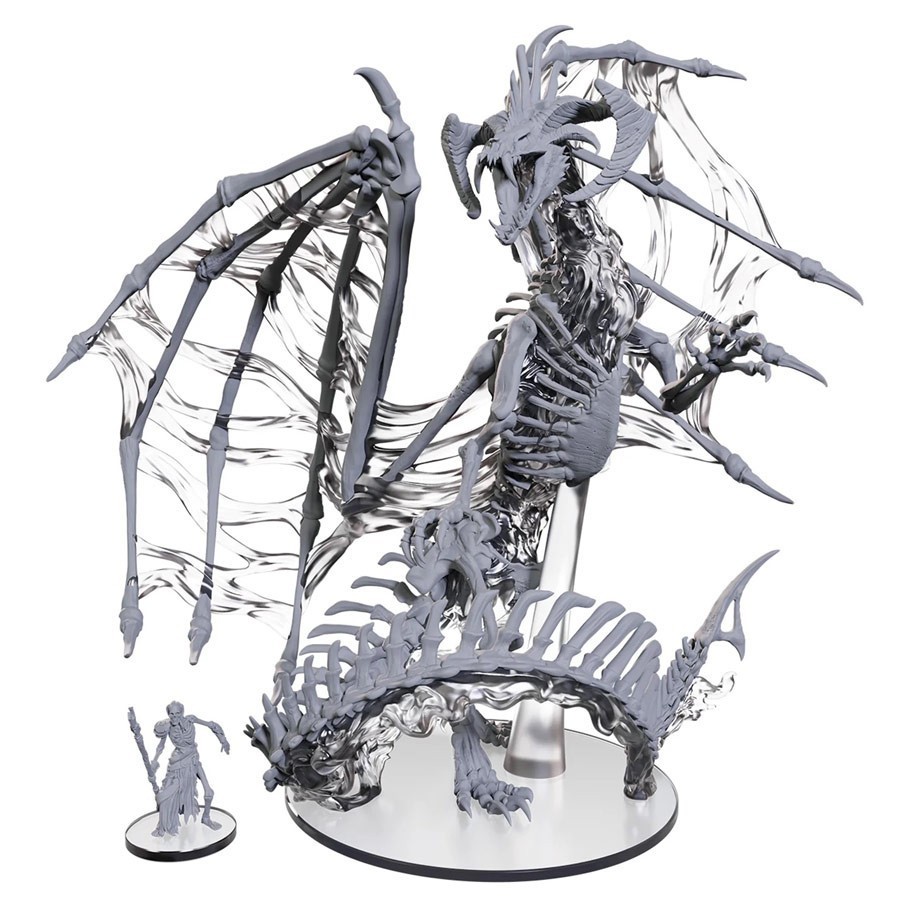 D&D Nolzur's Marvelous Miniatures: Black Dracolich Boxed Miniature