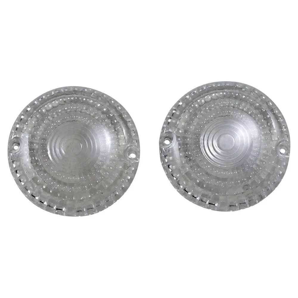 Kuryakyn Replacement Turn Signal Lenses - Clear - 2266 Kuryakyn Replacement Turn Signal Lenses - Clear - 2266
