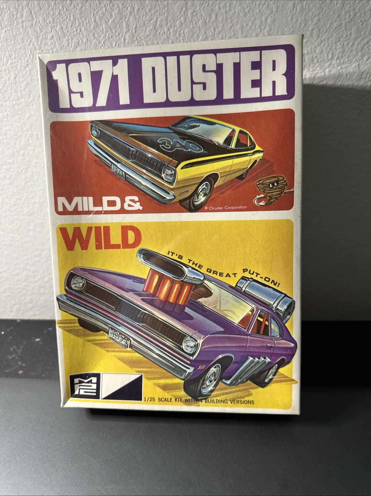 Mpc 1971 DUSTER MILD & WILD 1/25 #1-7126-225 Rare Factory Sealed Original Issue