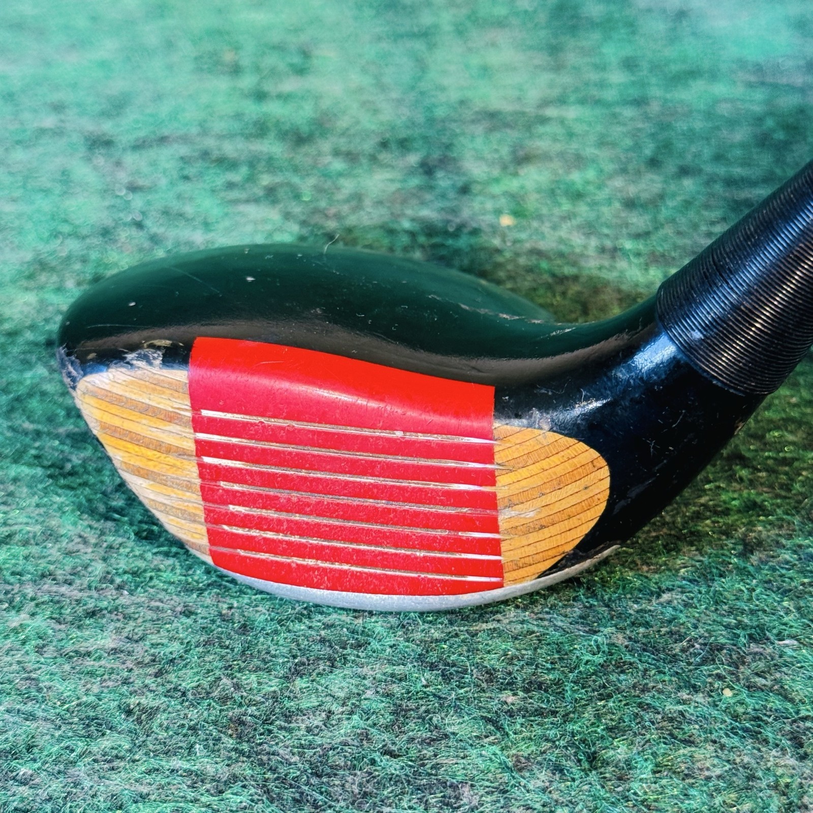 Vintage Ping Eye 2 3 Wood Mens Steel Shaft Royal Grip Golf Club USA Single