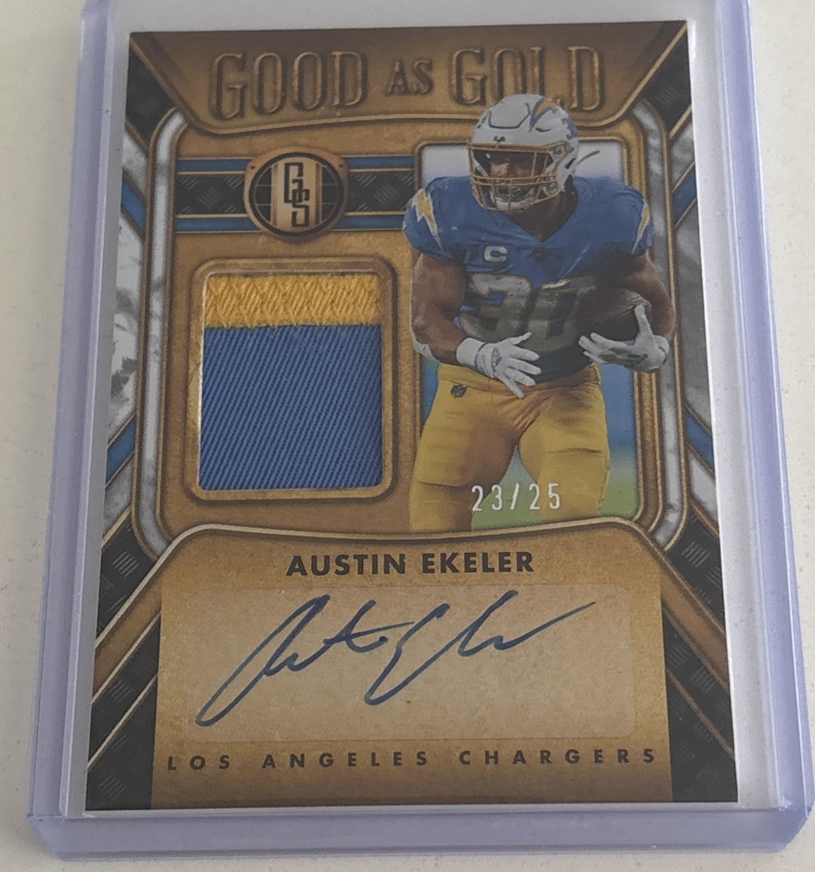 2023 Panini Gold Standard - Good As Gold - Austin Ekeler 23/25