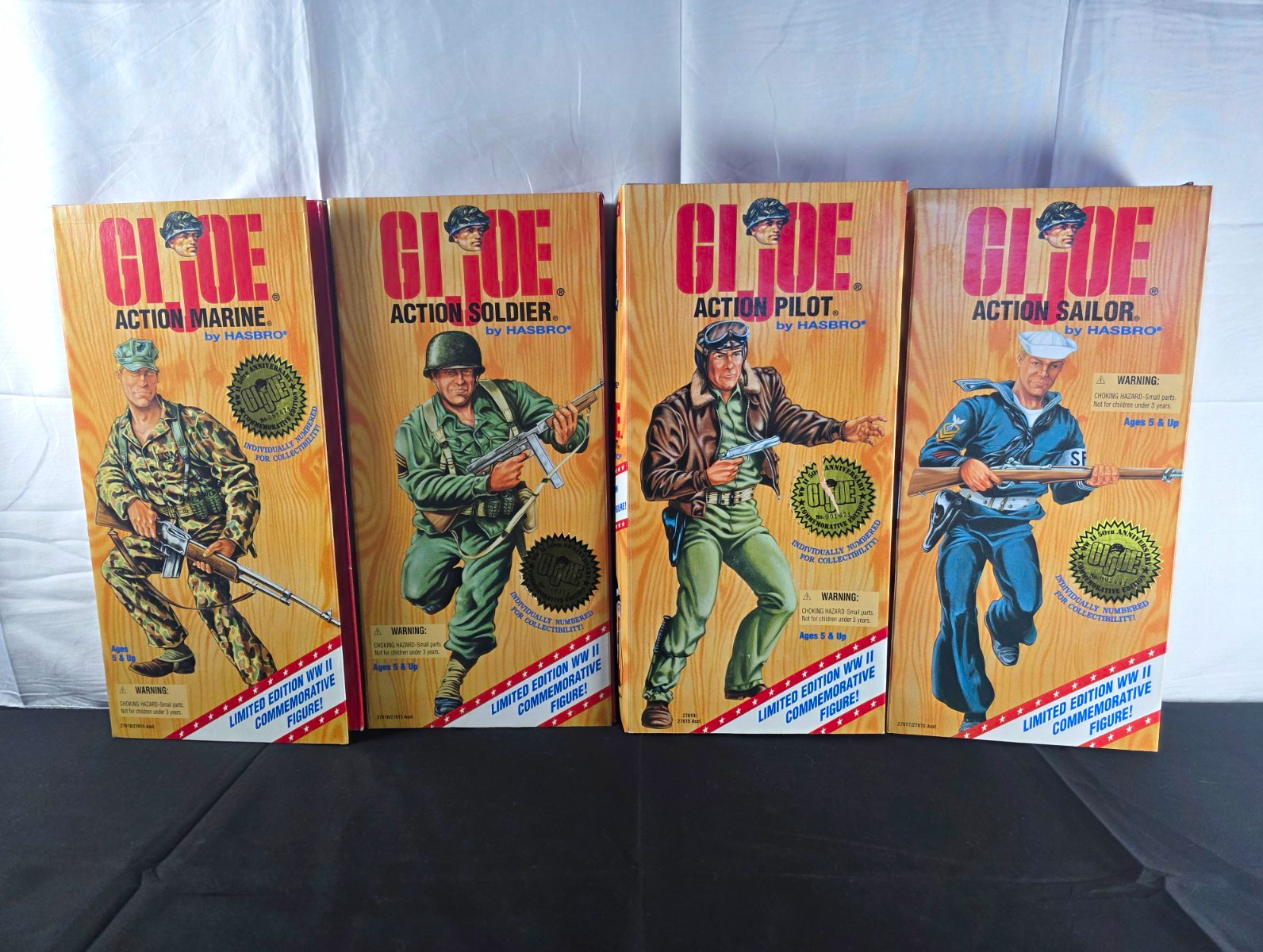 NIB SEALED Hasbro G.I. Joe Limited Edition 4-Figure Set FAST SHIPPING