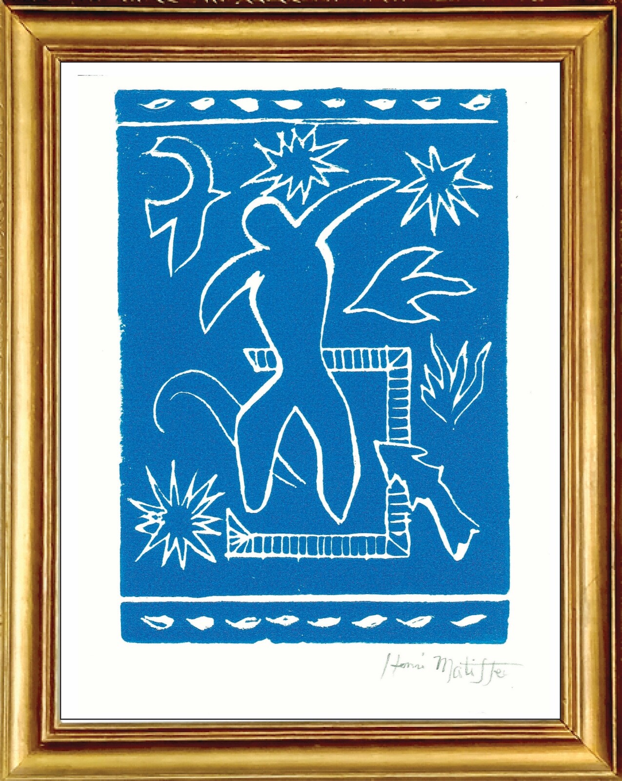 Henri Matisse Hand Signed Ltd Edition Print \