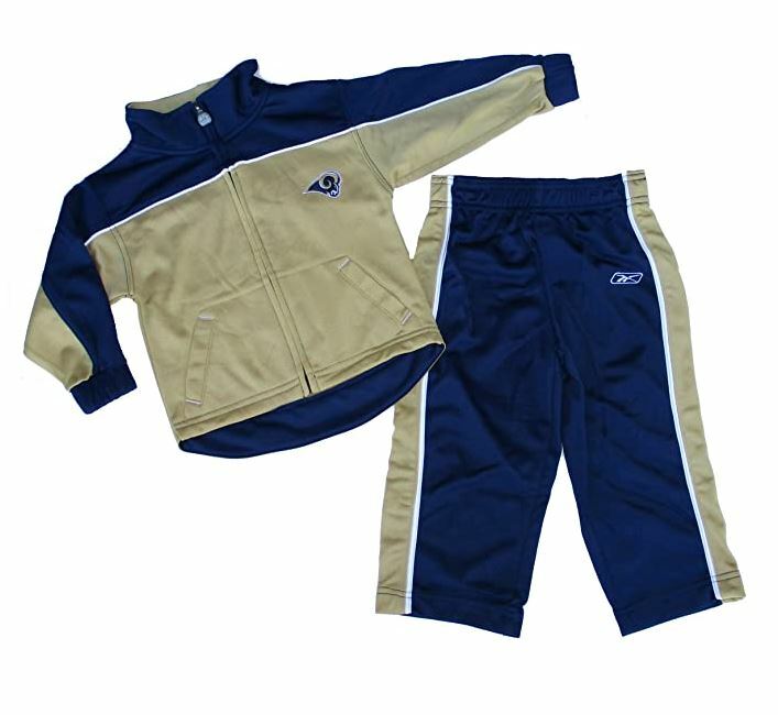 Reebok St. Louis Rams Toddler 2 Piece Windsuit Team Colors Reebok St. Louis Rams Toddler 2 Piece Windsuit Team Colors
