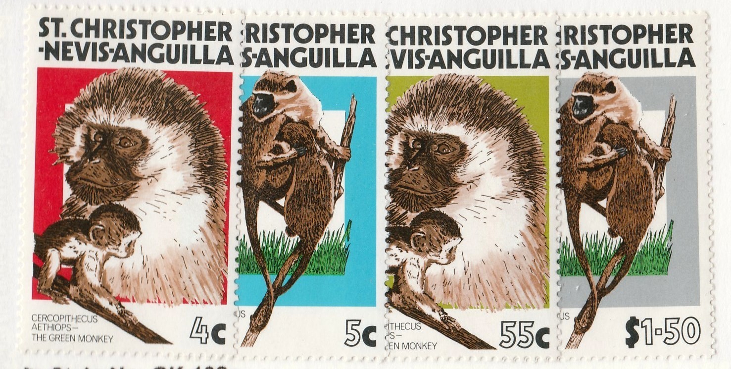 St. Kitts & Nevis         350 - 353           MNH OG