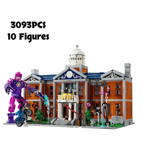 NEW 3093pcs | X Mansion Building Block Set with mini-figures-Read Description