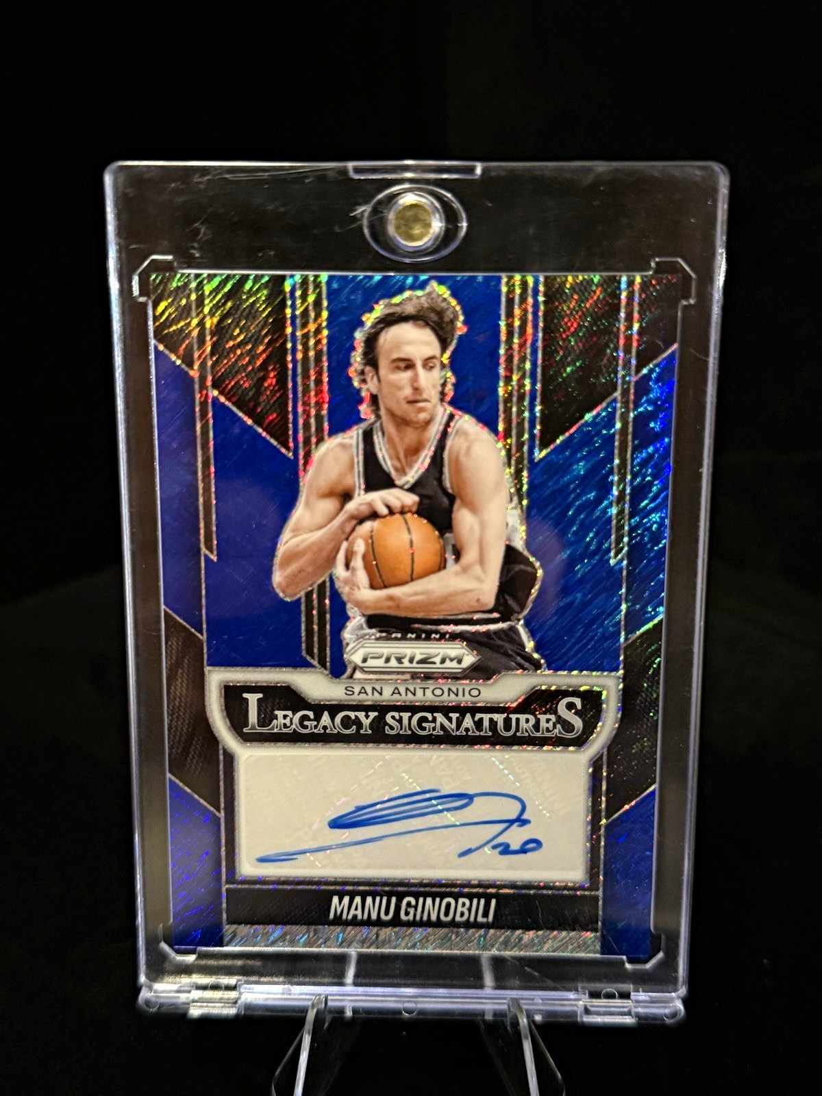 Panini 2025-26 Prizm Manu Ginobili LS-GIN Legacy Signatures Auto /15 Spurs Panini 2025-26 Prizm Manu Ginobili LS-GIN Legacy Signatures Auto /15 Spurs