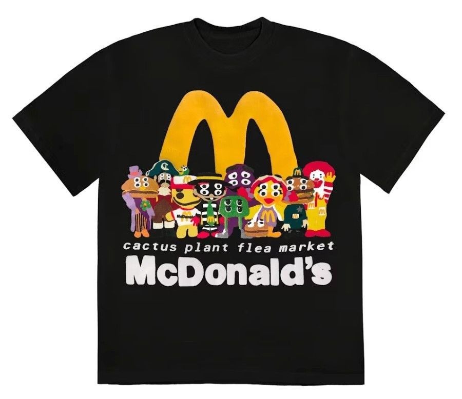 Mc Donald's Cactus Buddy And Friends Tee Unisex Short Sleeve Shirt S-5XL