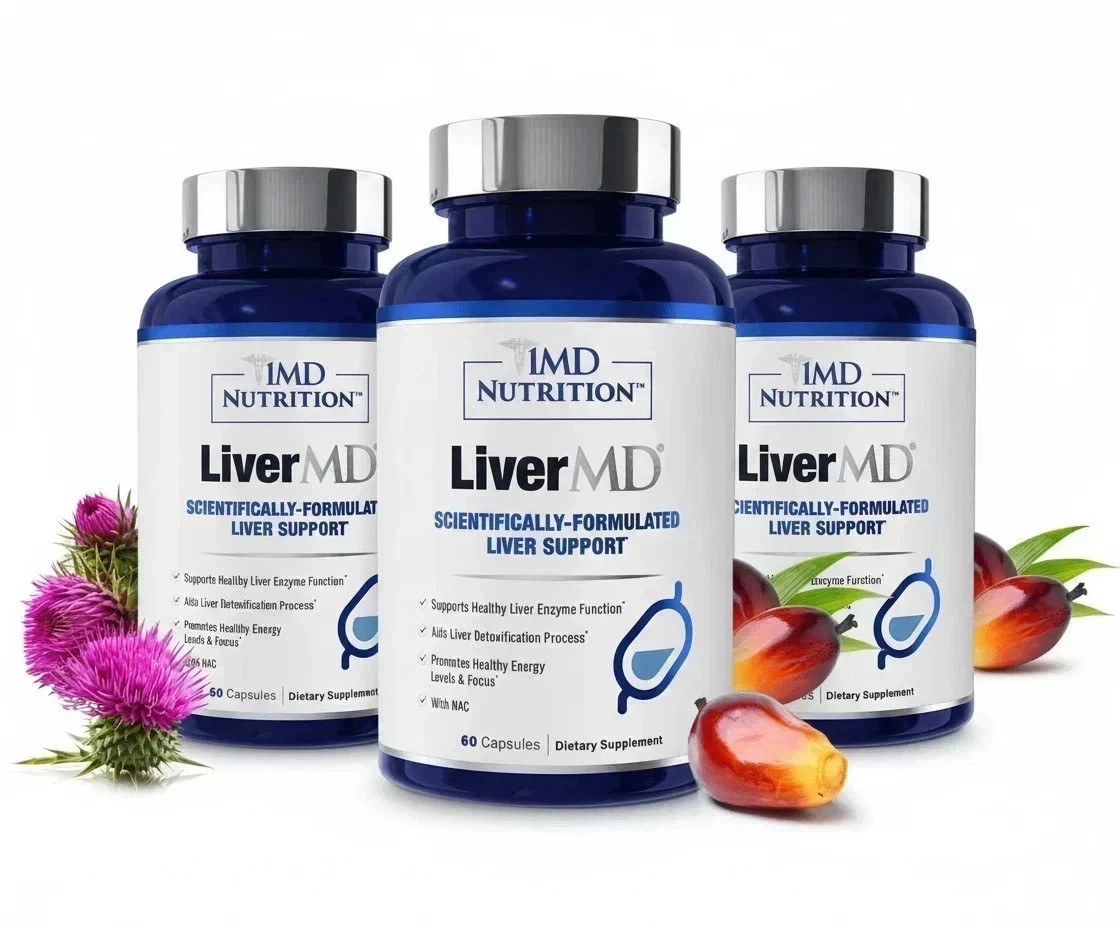 3 Packs 1MD Nutrition LiverMD - Liver Support Supplement New | Exp 11/2027 3 Packs 1MD Nutrition LiverMD - Liver Support Supplement New | Exp 11/2027