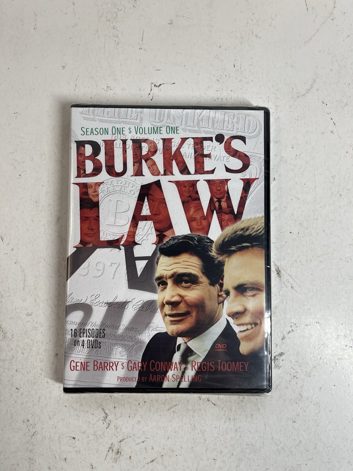 Burke’s Law Season One Volume One (DVD, 4‑Disc, 1963 Series) New Sealed Burke’s Law Season One Volume One (DVD, 4‑Disc, 1963 Series) New Sealed