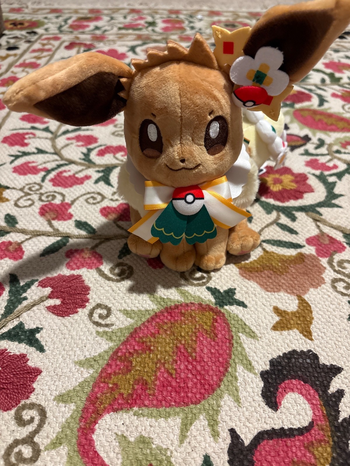 Pokepark KANTO 2026 Eevee Plush Doll Carnival costume NEW
