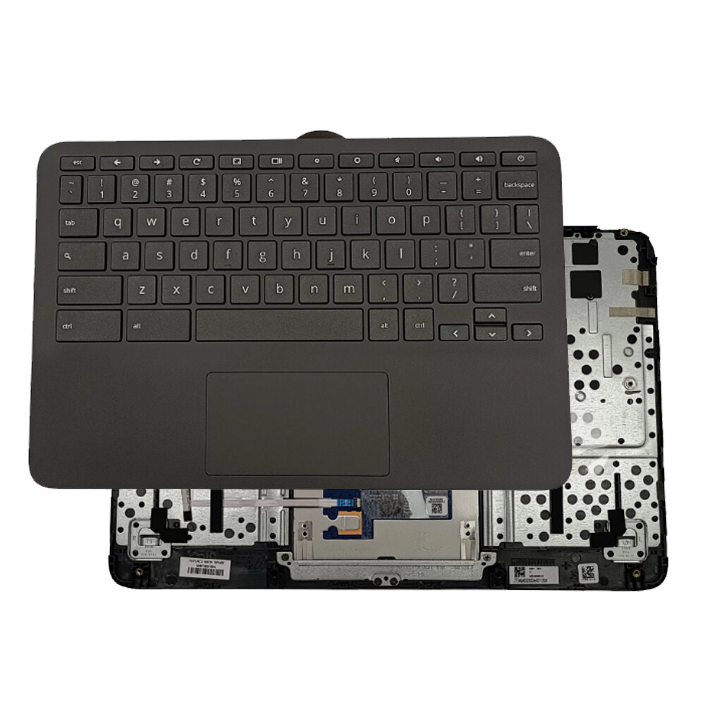 New For HP Chromebook 11MK G9 EE Palmrest Upper Case Keyboard Touchpad M44258-01 New For HP Chromebook 11MK G9 EE Palmrest Upper Case Keyboard Touchpad M44258-01