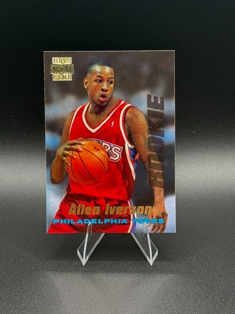 1996/97 Topps Stadium Club Allen Iverson Rookie R1 1996/97 Topps Stadium Club Allen Iverson Rookie R1