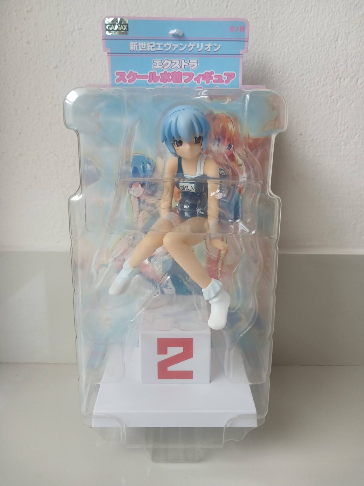 Evangelion Ayanami Rei School EX Figure Model Swimming Suit SEGA 2006