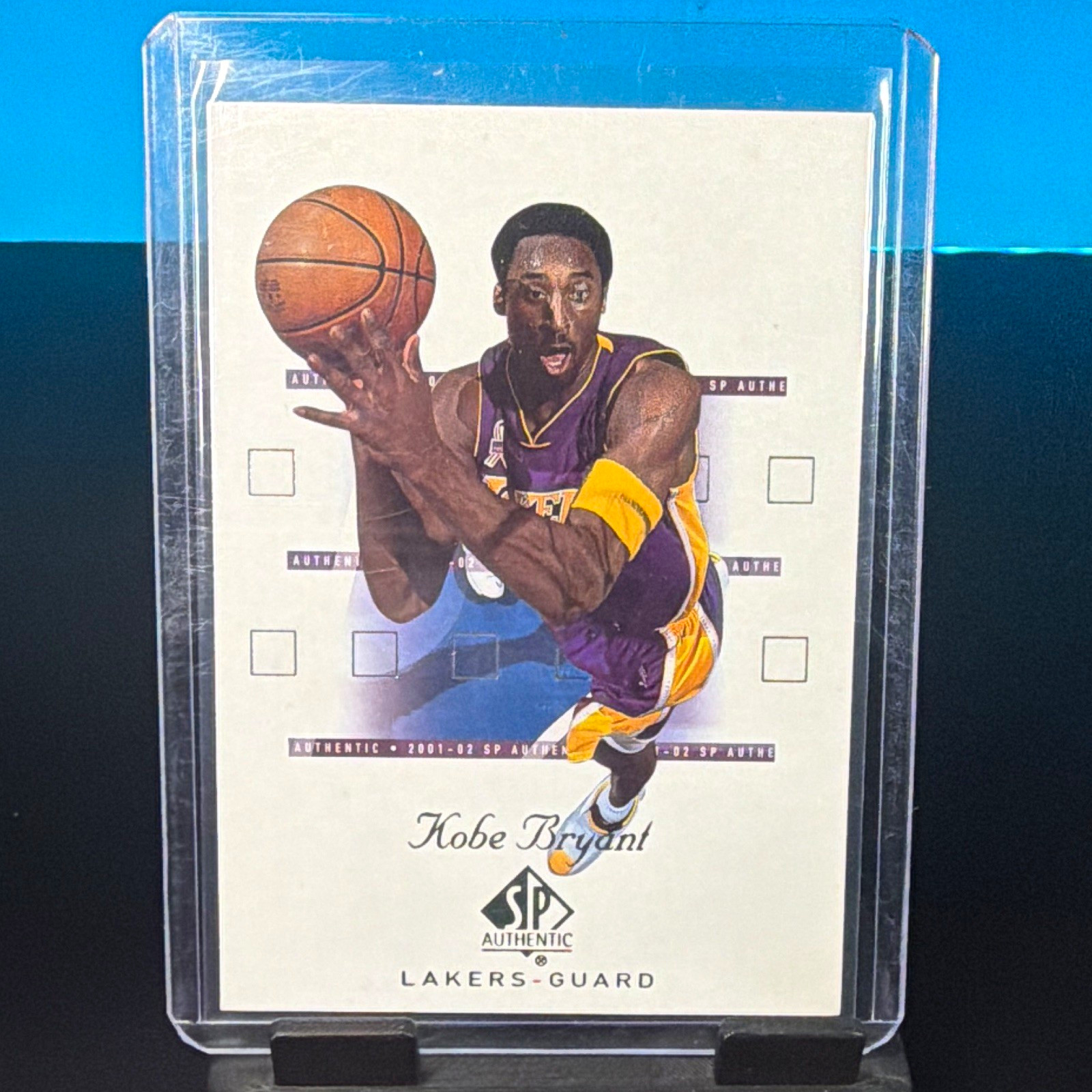 Upper Deck 2001-02 SP Authentic Kobe Bryant Los Angeles Lakers #38 Upper Deck 2001-02 SP Authentic Kobe Bryant Los Angeles Lakers #38