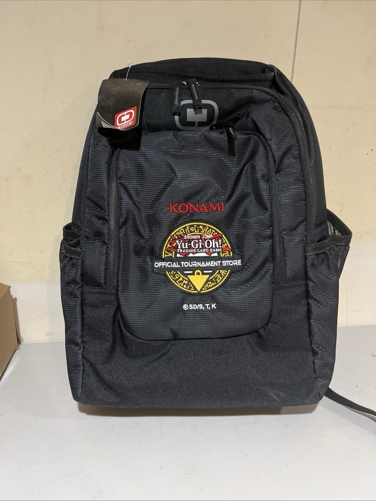 Yu-Gi-Oh Konami Official Tournament Store OTS Ogio Black Backpack New Yu-Gi-Oh Konami Official Tournament Store OTS Ogio Black Backpack New