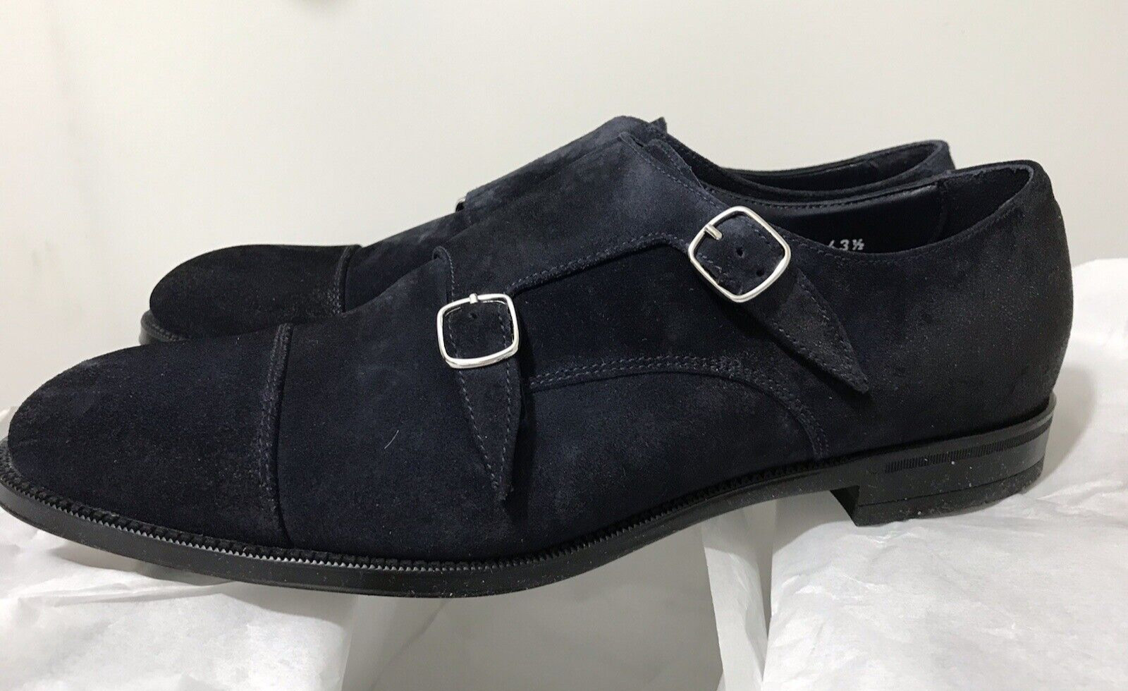Doucal\'s Italian luxury beautiful Shoes 43.5/9.5UK/10.5US NIB $795 Big Sale