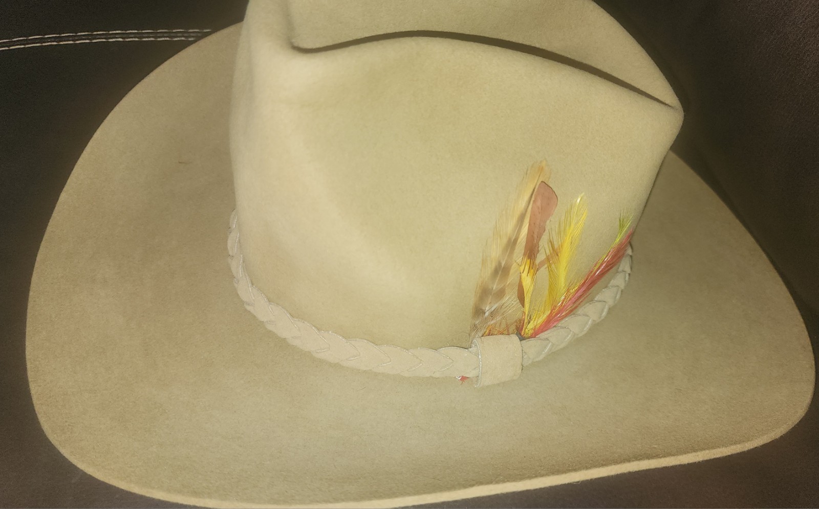 Stetson Miller Stockman XXX Beaver Western Cowboy with  Hatband