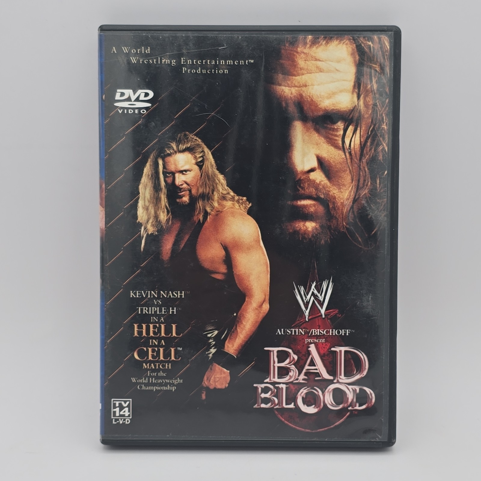WWE BAD BLOOD 2003 PPV DVD Triple H vs. Kevin Nash WWE BAD BLOOD 2003 PPV DVD Triple H vs. Kevin Nash