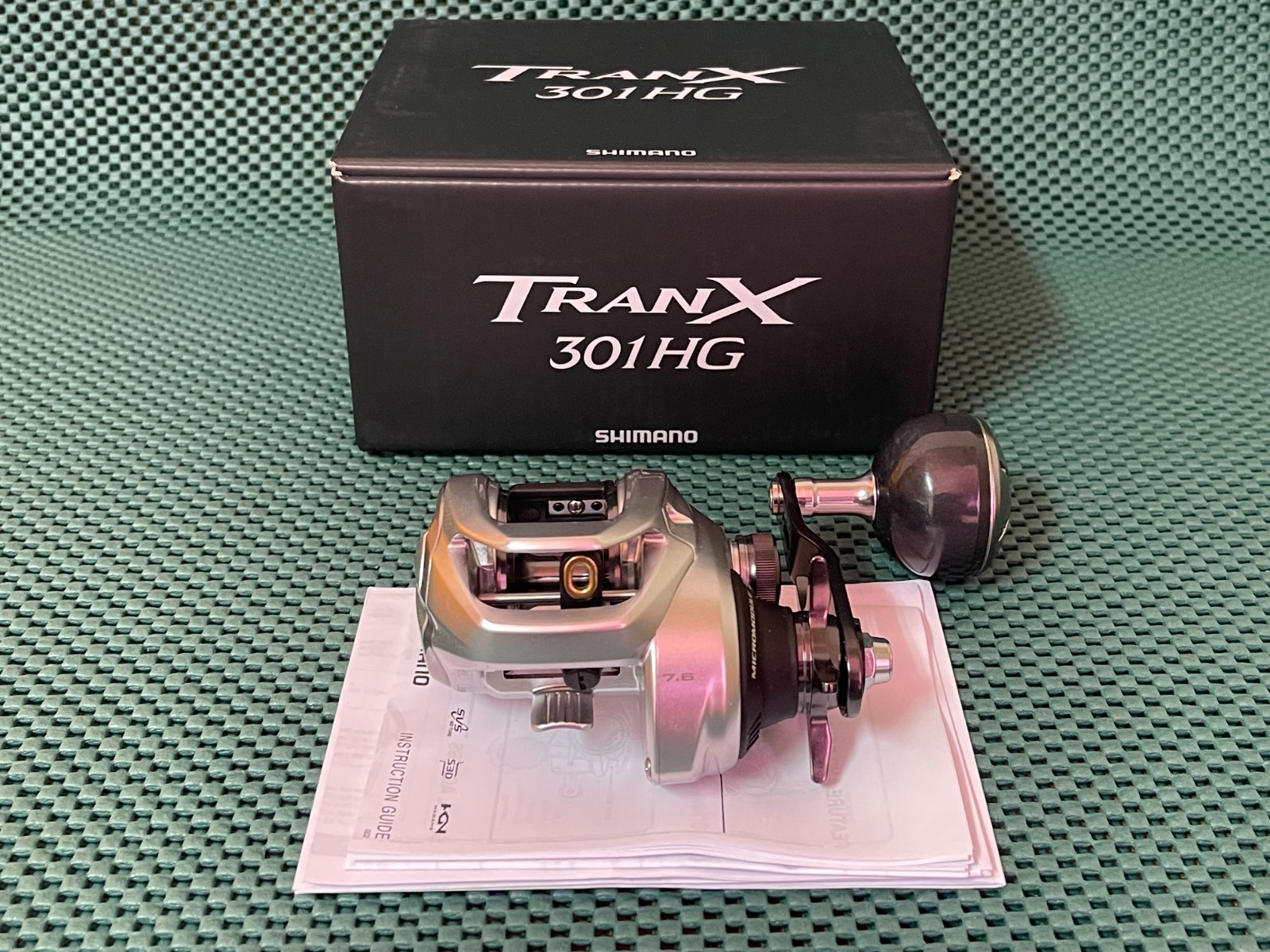 NEW SHIMANO TRANX 301 HG B Left Handle Baitcasting Reel 7.6:1 *Fast Delivery*