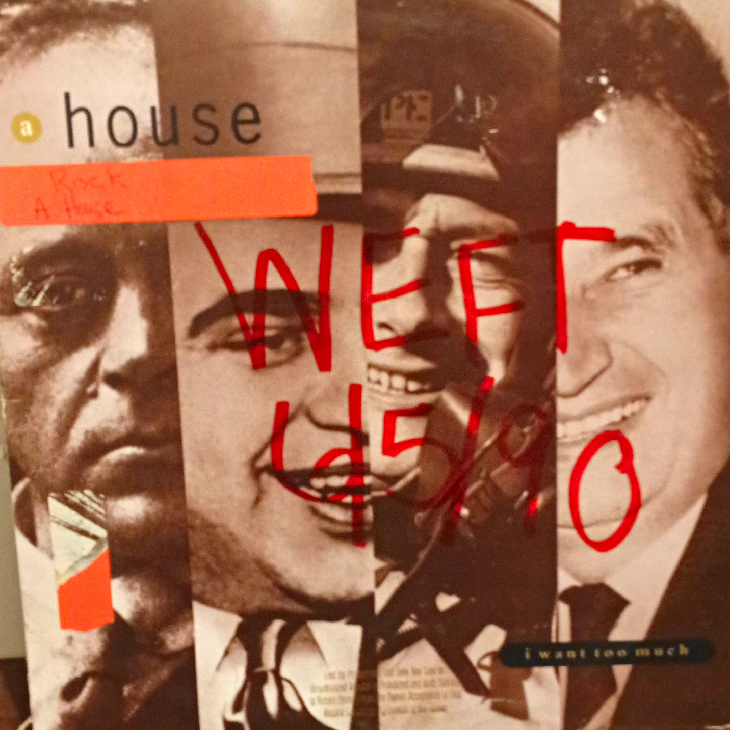 A House I Want To Much, Sire Records 1990 VG Condition 1-26204