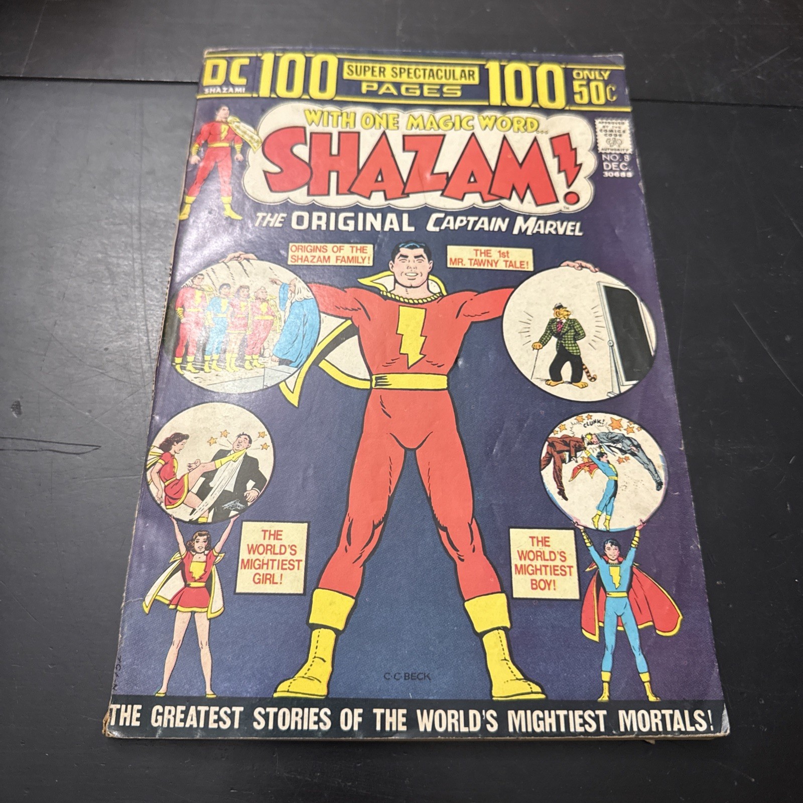 SHAZAM #8 COMIC BOOK (DC, 1973) BRONZE AGE SHAZAM #8 COMIC BOOK (DC, 1973) BRONZE AGE