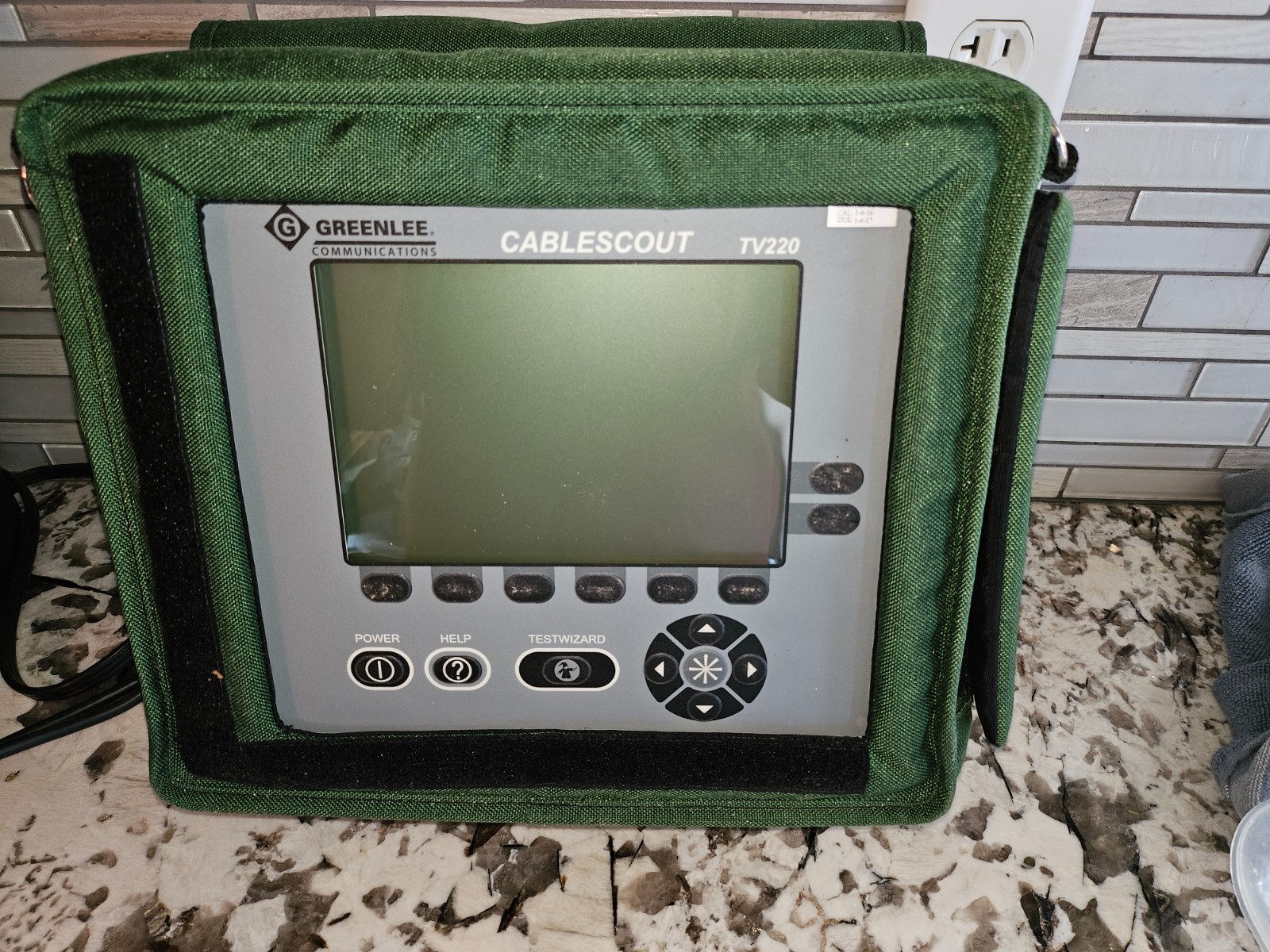 Greenlee TV220 CableScout Time-Domain Reflectometer