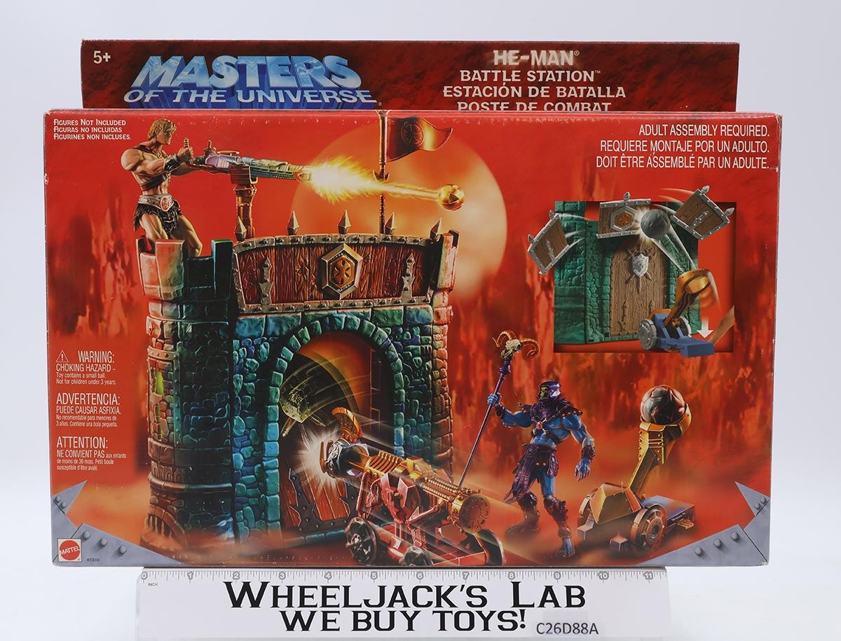 Battle Station He-Man 200x Masters of the Universe MOTU 2002 Mattel NEW SEALED