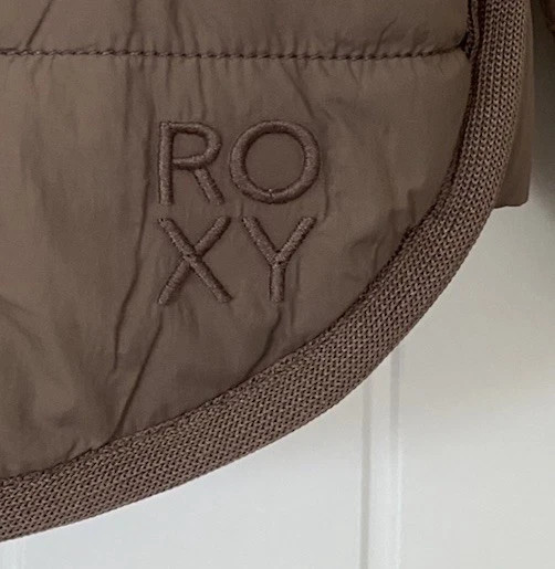 Viral Roxy Quilted Jacket from Costco (Womens Size L, Brown) - Worn Once