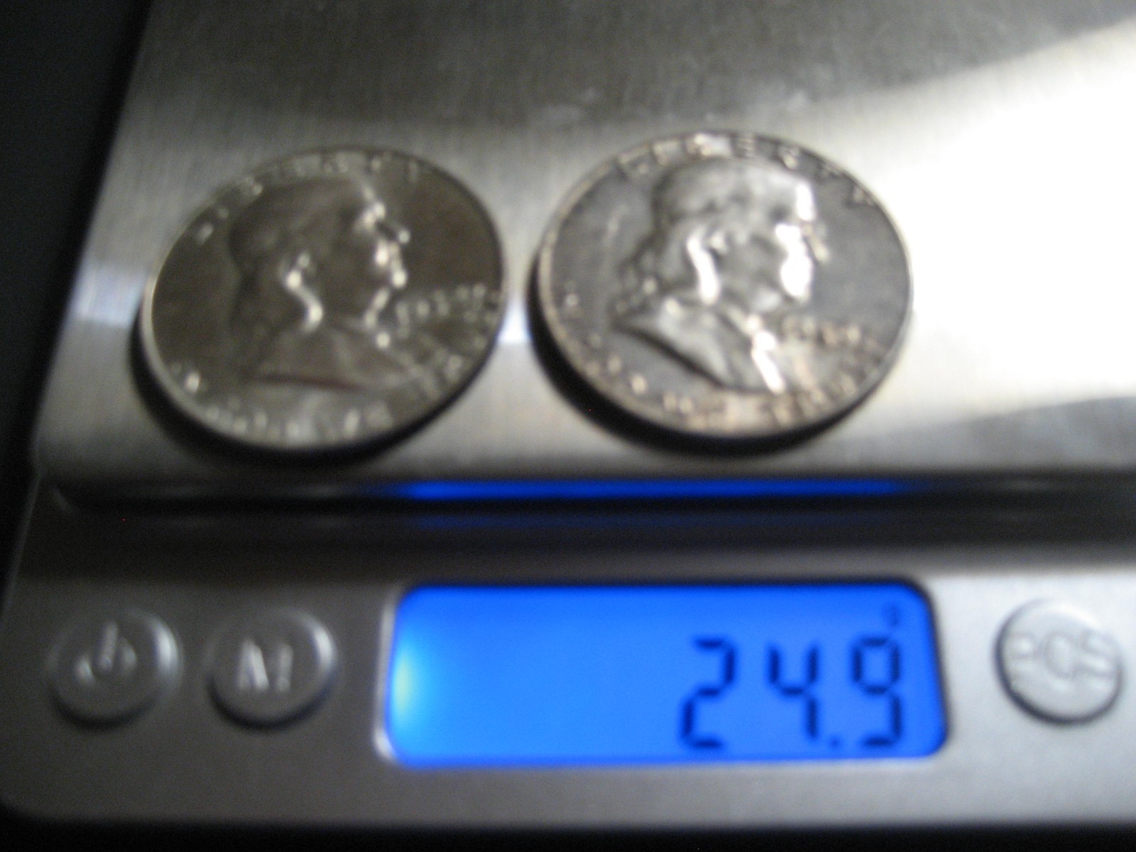 1958, 1959 half dollars 1958, 1959 half dollars