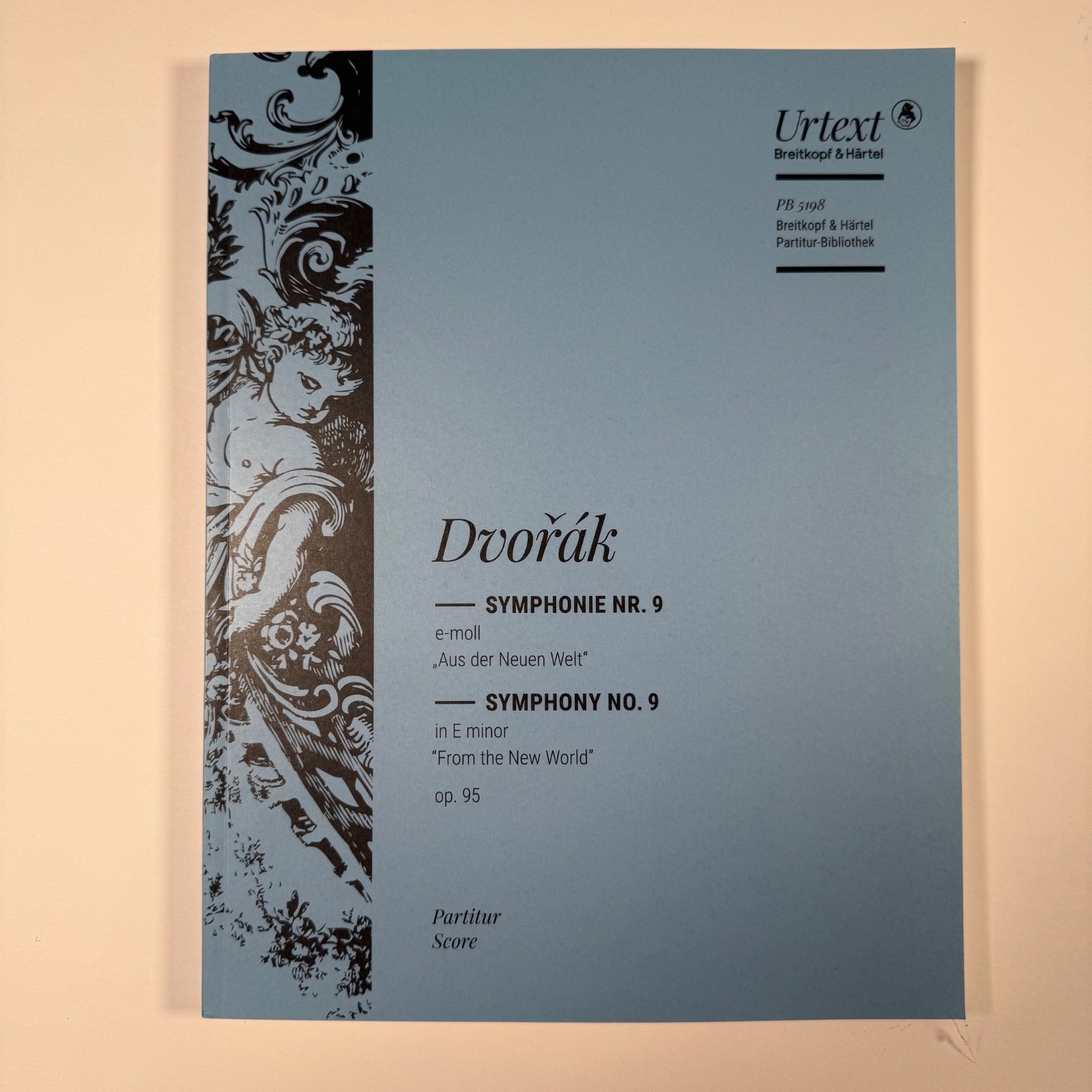 NEW Breitkopf & Härtel DVORAK Symphony 9 New World Full Score PB 5198 Mint Urtex