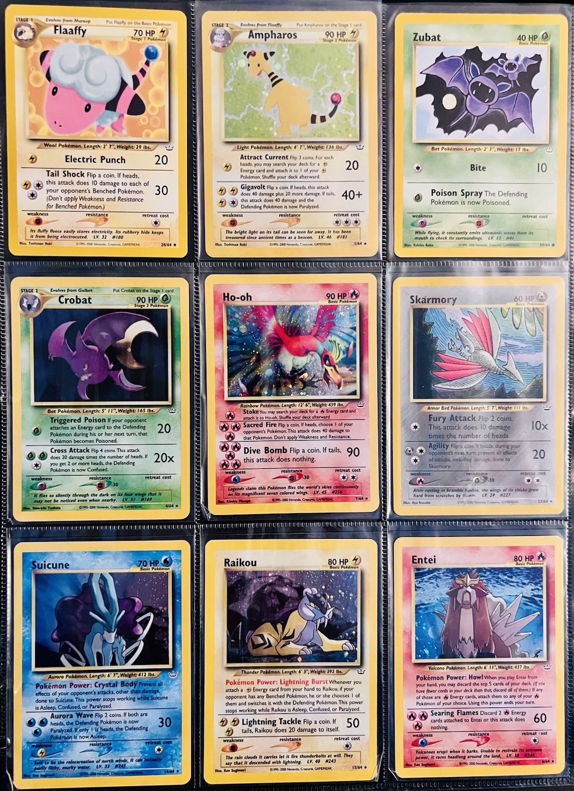 2001 Neo Revelation Pokemon Batch 45 Card Lot 💎🔥