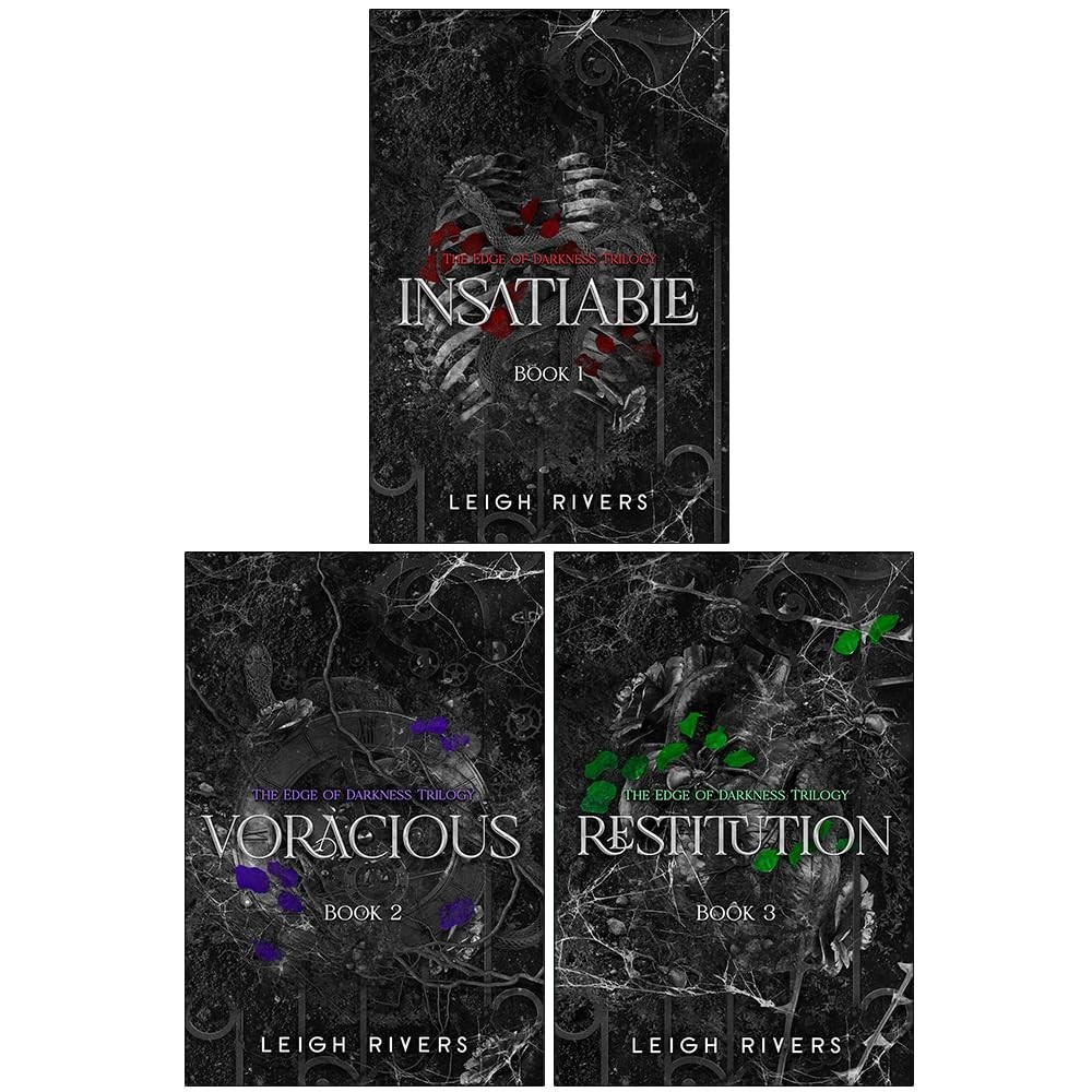 Edge of Darkness Trilogy Deluxe Edition 3 Books Collection Set By Leigh Rivers (