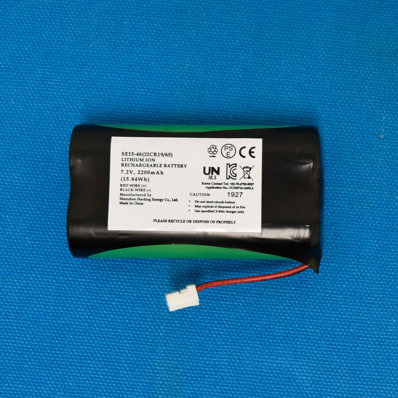 X-Rite eXact SE15-46 (21CR19/65) Lithium Ion Rechargeable Battery Pack eXact Ser