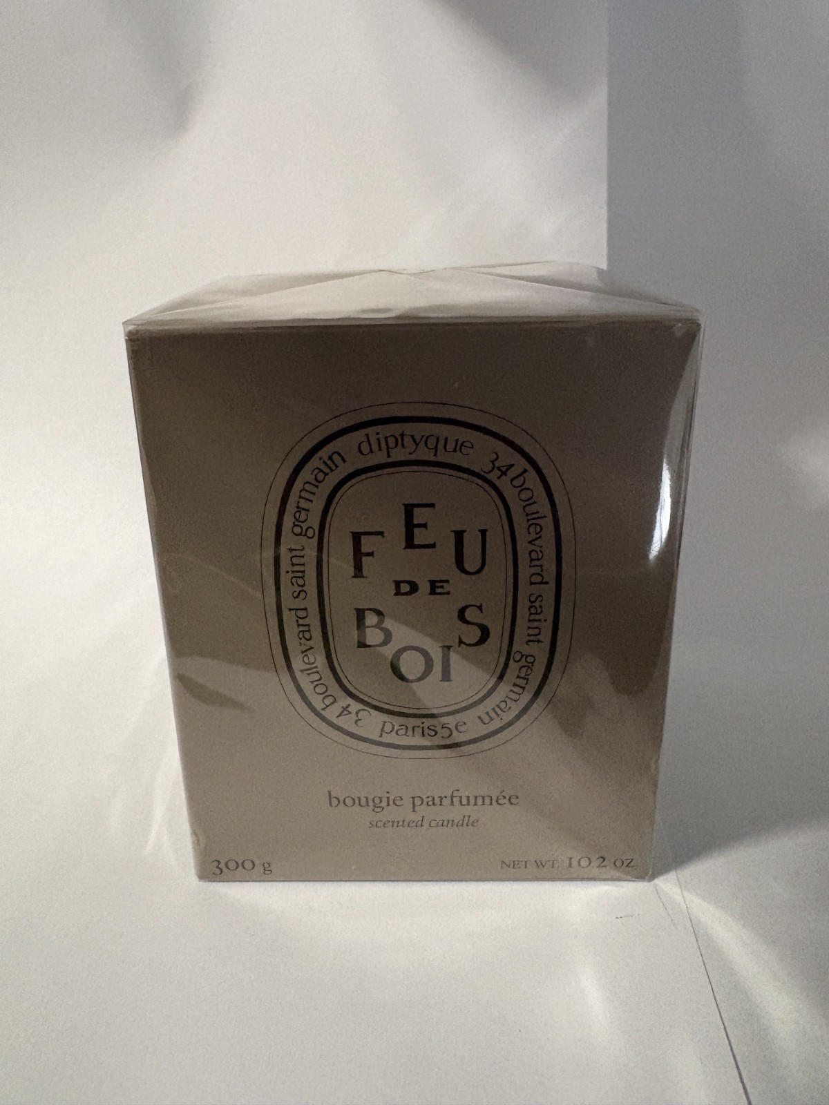 Diptyque Feu De Bois (Wood Fire) Scented Candle 10.2 oz (300g) - New, Sealed