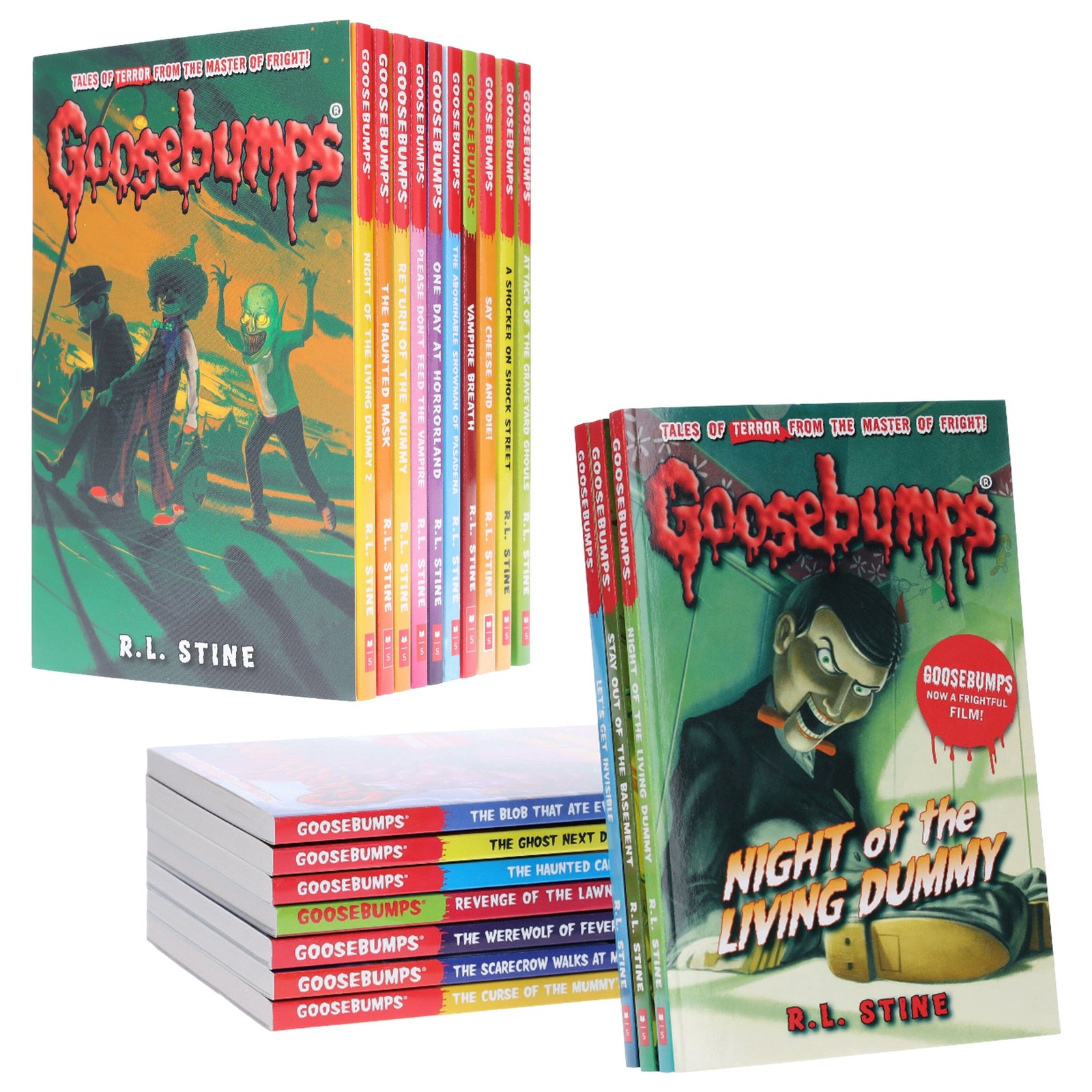Goosebumps: The Classic Series 1 & 2 by R. L. Stine: 20 Books - Ages 9-14 - PB