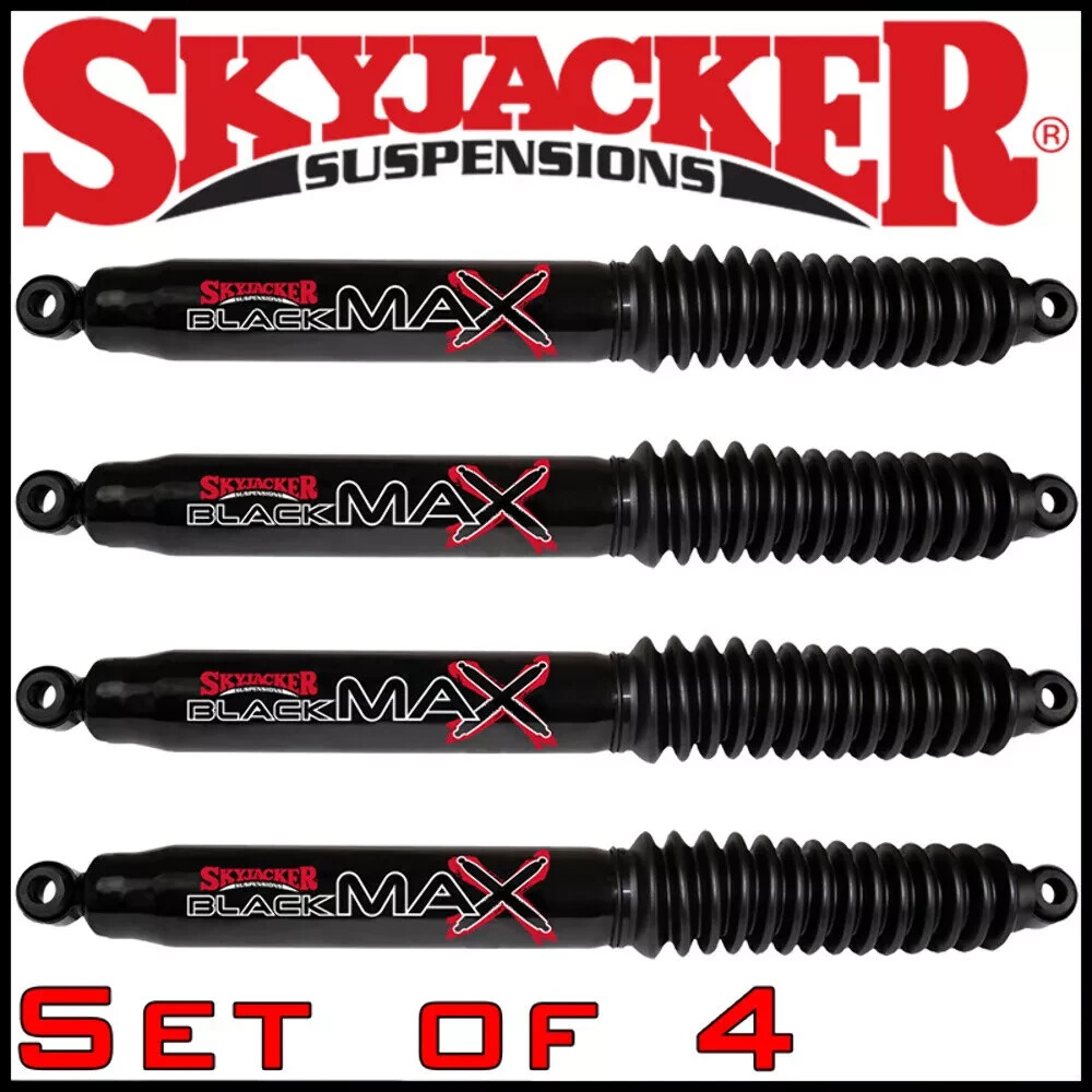Skyjacker Black MAX Shock Set 1999-2004 Ford F250 F350 Super Duty 4WD 0\
