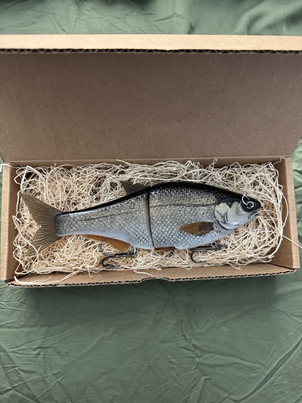 Authentic HINKLE SHAD Golden Shiner Swimbait