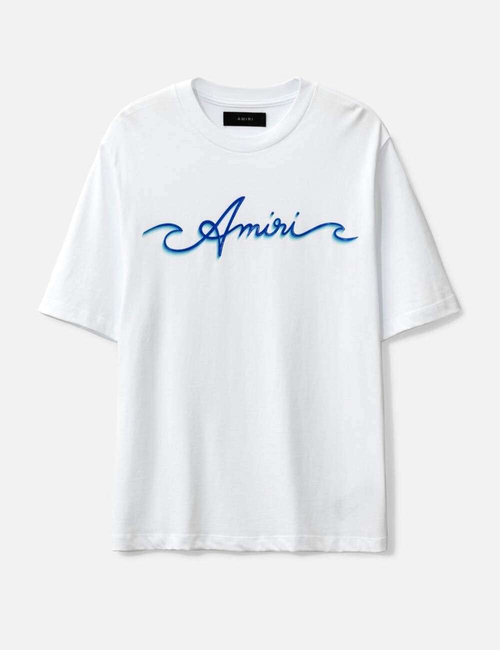 Amiri Men's White Wave T-Shirt
