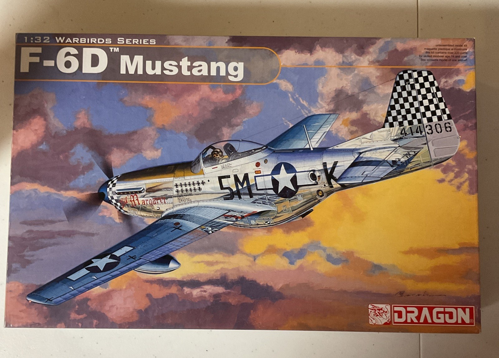 Dragon - F6-D Mustang (1:32) #3202 - New Open Box