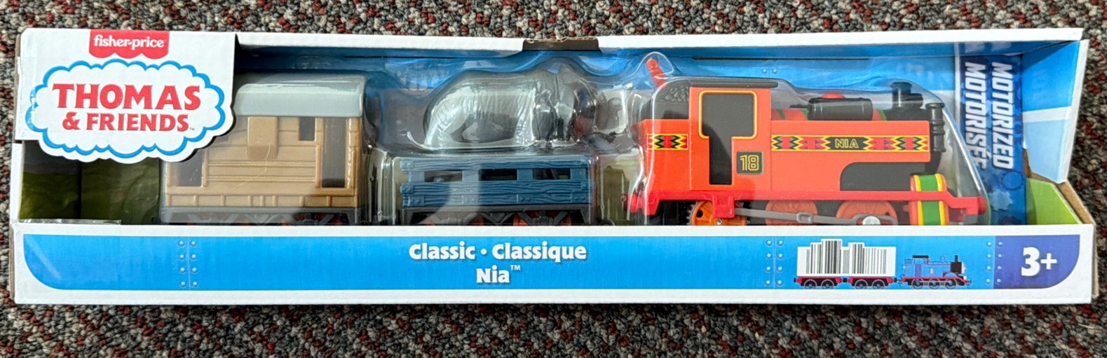 Thomas and Friends 80th Anniversary Classic Nia Motorized Engine NEW Thomas and Friends 80th Anniversary Classic Nia Motorized Engine NEW