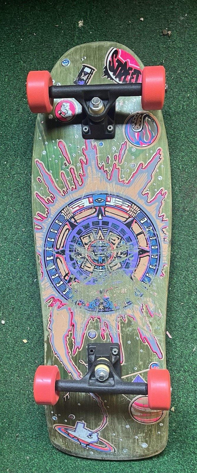 Vintage Jeff Phillips BBC Skateboard NOS Vision Wheels Gullwings Trucks Vintage Jeff Phillips BBC Skateboard NOS Vision Wheels Gullwings Trucks