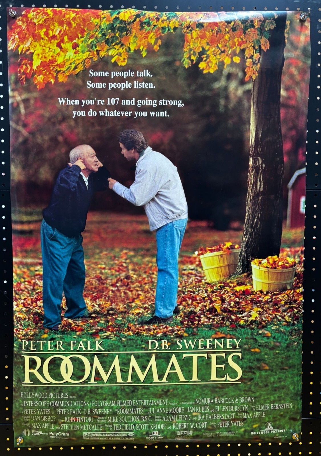 Roommates (1995) Double-Sided, Original Rolled Poster 27x40